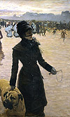 Fig. 14: Nittis, Return from the races (Woman with dog)