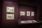 Fig. 9: Installation of Daumier exhibition: Dessin et pierres