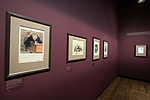 Fig. 17: Installation of Daumier exhibition